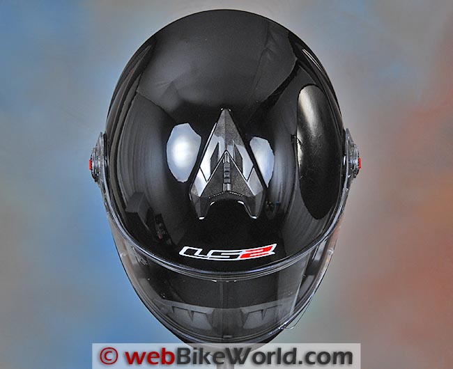 LS2 FF394 Helmet Top View