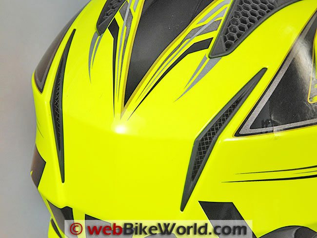 Airoh Trr Helmet Rear Vents