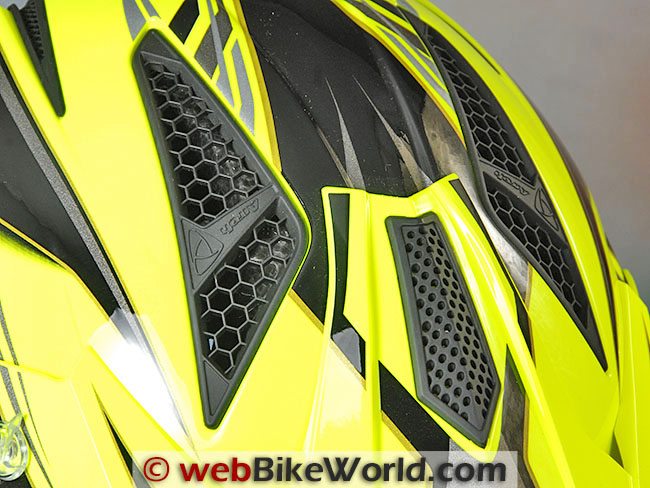 Airoh Trr Helmet Top Vents