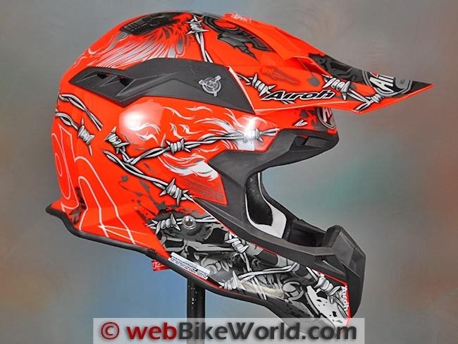 Casco cross AIROH Terminator Stardust