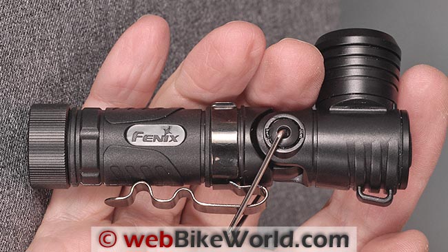 Fenix MC11 Flashlight Size