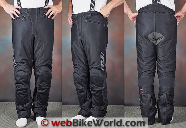 Rukka Airvision Pants Front Rear Views