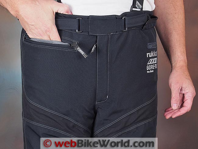 Rukka AirVision Pants Waist Pocket
