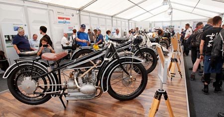 BMW Motorrad Days Exhibit