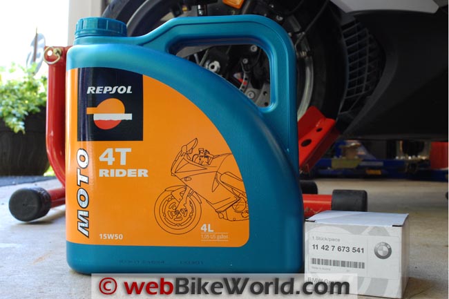 Repsol Oil and Filter