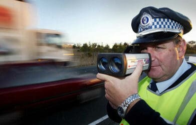 police radar licence checks low lidar