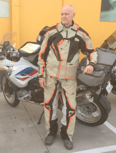 KTM rally suit jacket textile