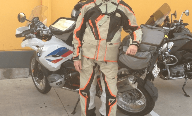 KTM rally suit jacket textile