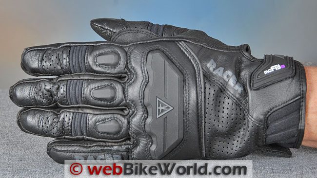 Racer Guide Gloves Top View