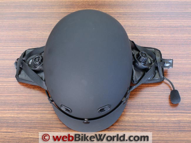 Sena SPH10H Intercom in Zox Helmet