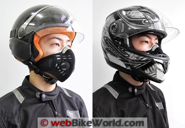 Respro Sportsta Mask With Helmets