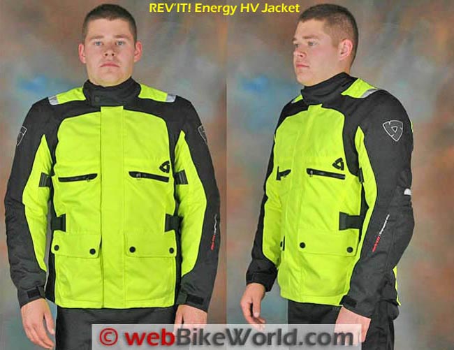 REV'IT! Energy HV Jacket Front Side Views