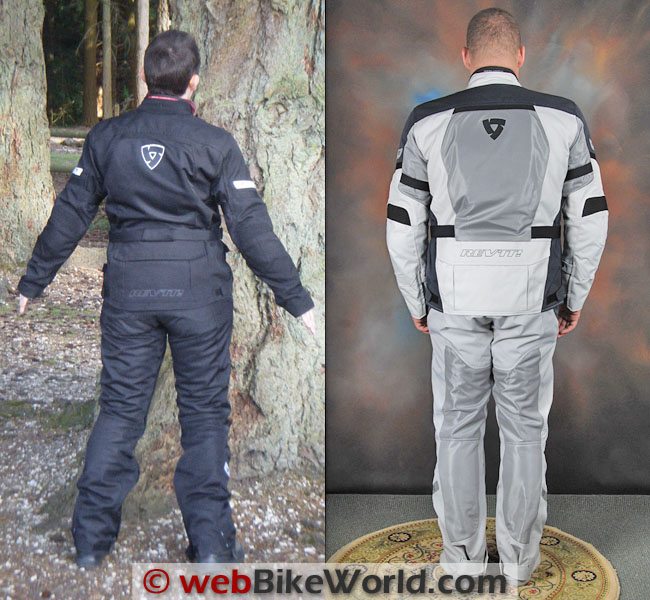 Rev'it Levante Jacket and Airwave Pants Rear View