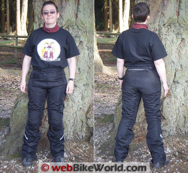 REV'IT! Women's Airwave Pants Front Rear