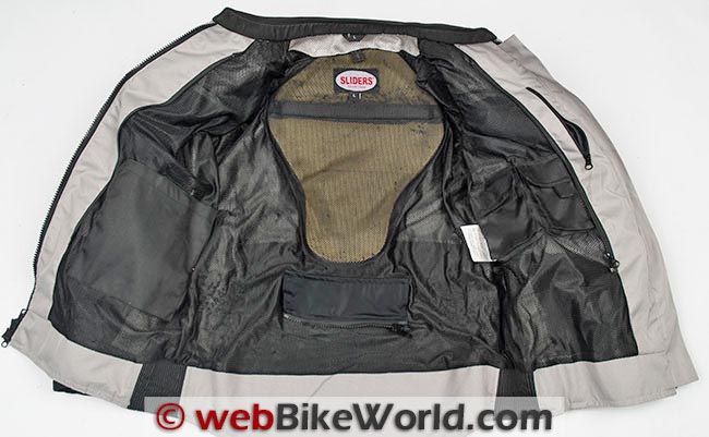 Sliders All Season 2 Jacket Kevlar Interior