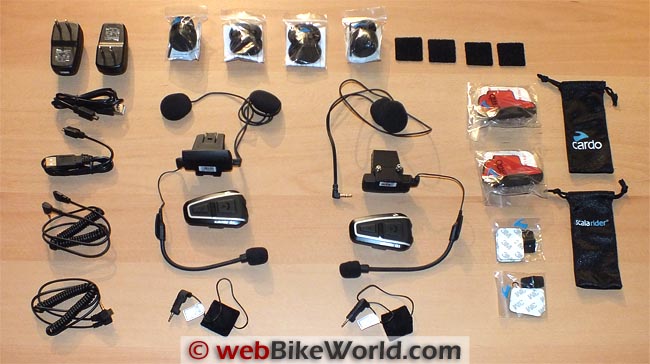 Cardo Scala Rider Q1 Q3 Parts