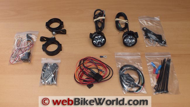 Darla Light Kit Components