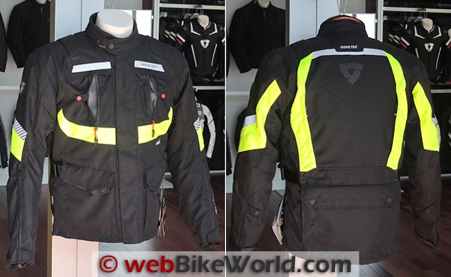 Rev'it Neptune GTX HV Jacket Front Rear