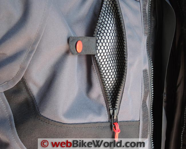 Rev'it Neptune GTX Jacket Vent Close-up