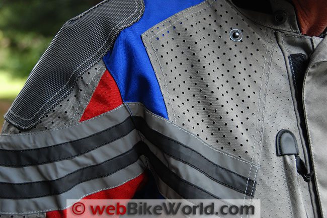 Teiz Motorsports Sahara Jacket Perforations