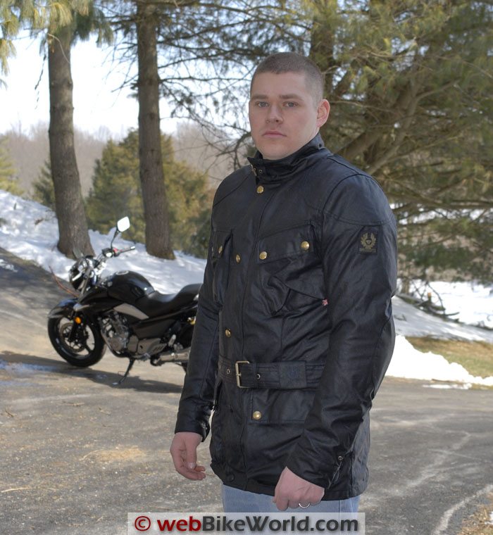 belstaff tourist trophy waxed jacket