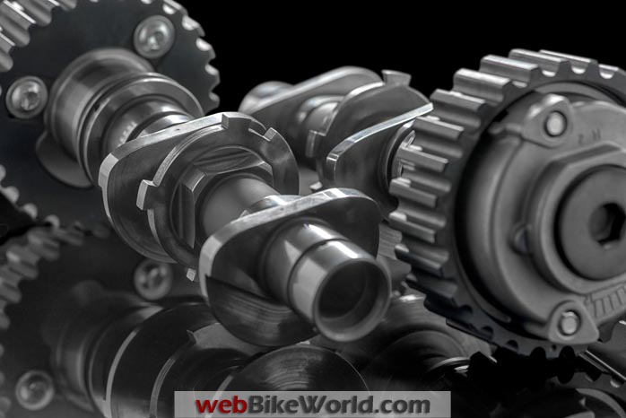 Ducati Testastretta DVT Engine Camshaft