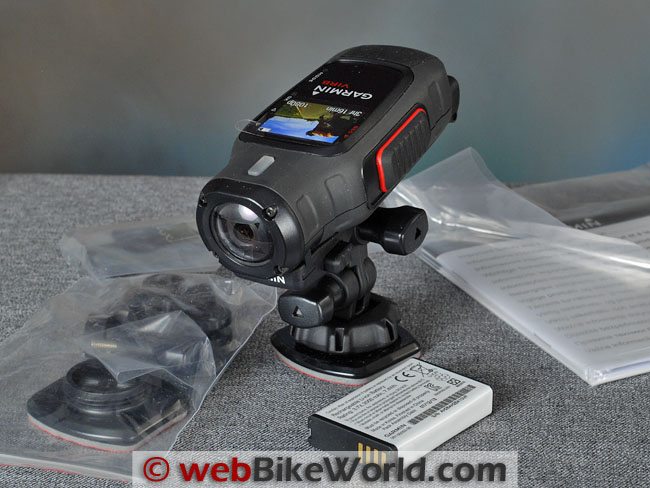 Garmin VIRB Kit Parts