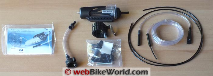 BMW Scottoiler Kit Contents