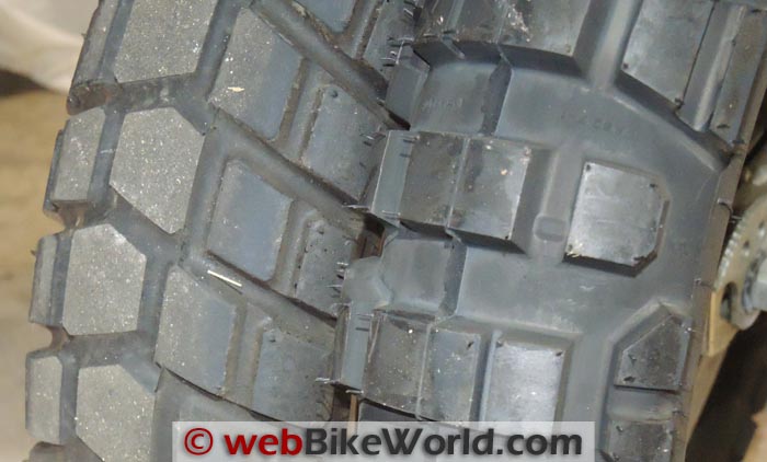 Michelin T63 Rear vs. Bridgestone BT42 Rear