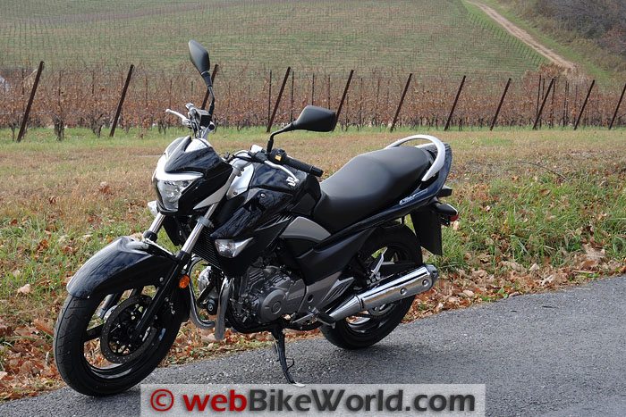 Suzuki GW250 Right Front Side Vineyard