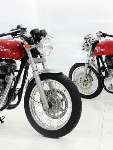 Royal Enfield Continental GT cafe racer - harley Street axe