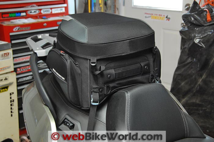 Bags-Connection EVO Rear Bag on BMW Scooter