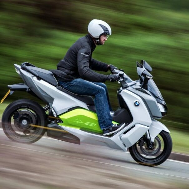 BMW electric C-Evolution scooter