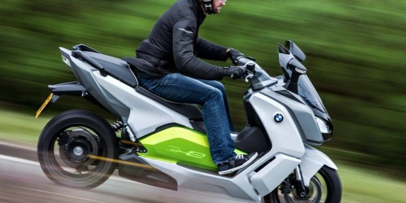 BMW electric C-Evolution scooter