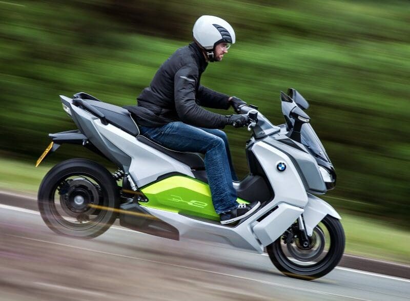 BMW electric C-Evolution scooter