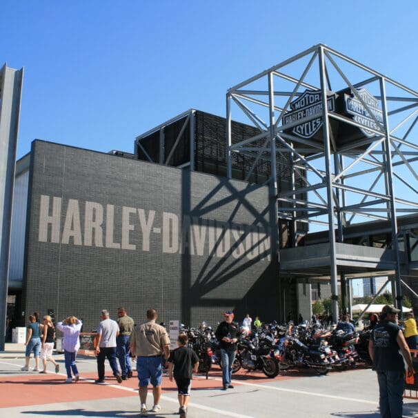 Harley-Davidson museum in Milwaukee