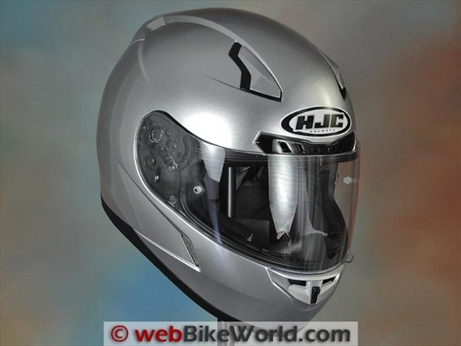 HJC Metallic Mens CL-17 Road Race Motorcycle Helmet Matte Anthracite/Medium 0851-0137-05 