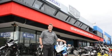 Michael Oliver of Oliver's Motorcycles