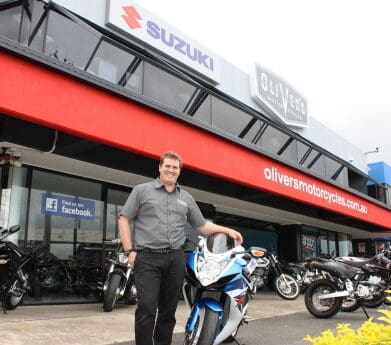 Michael Oliver of Oliver's Motorcycles