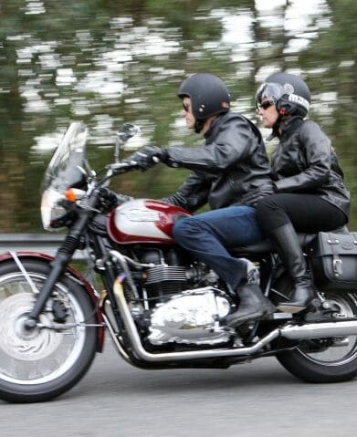 MBW and Mrs MBW go for a pillion ride