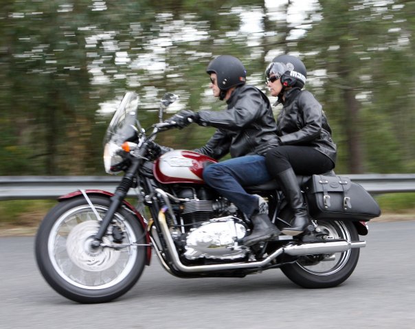 MBW and Mrs MBW go for a pillion ride