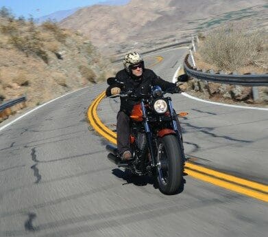 Riding a Victory Judge out of Palm Springs asleep