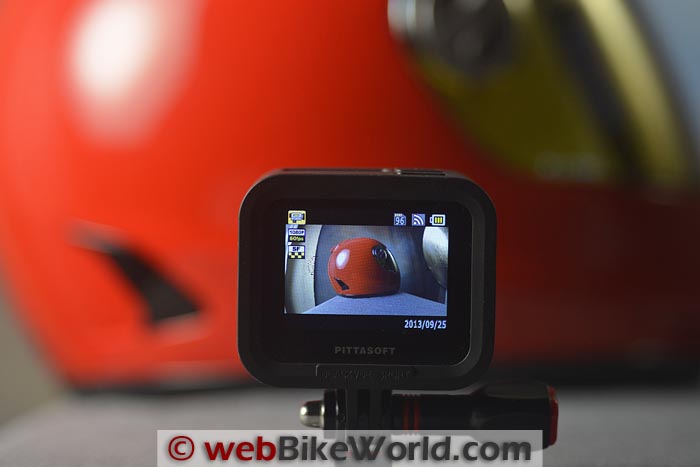 BlackVue Sport SC500 Live View Screen