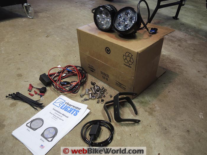 Erica Light Kit Components