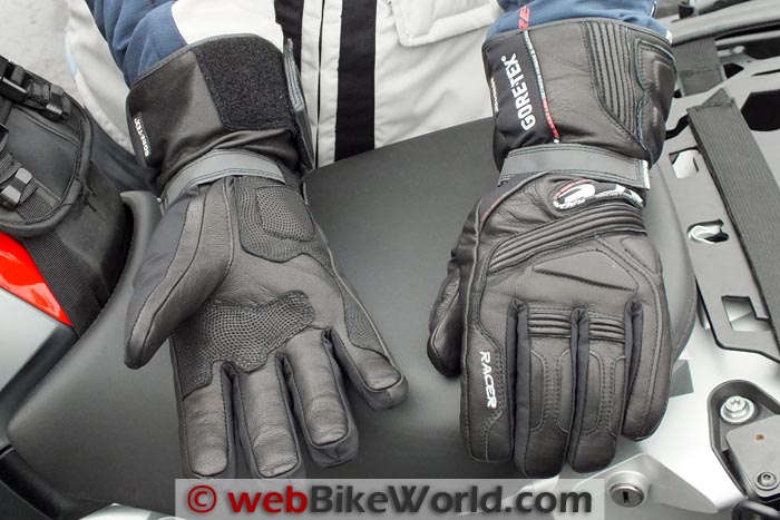 Racer Advance Gloves Top and Bottom