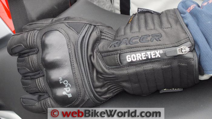 Racer Elevate Gloves Zipper