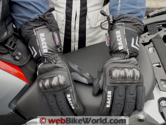 Racer Race Carbon Gloves