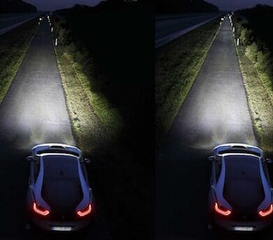 BMW laser lights
