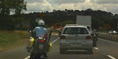 Even Queensland Police sometimes need to flout the rules