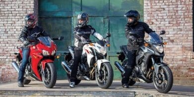 Honda CB500R CB500F and CB500X January sales war limiting